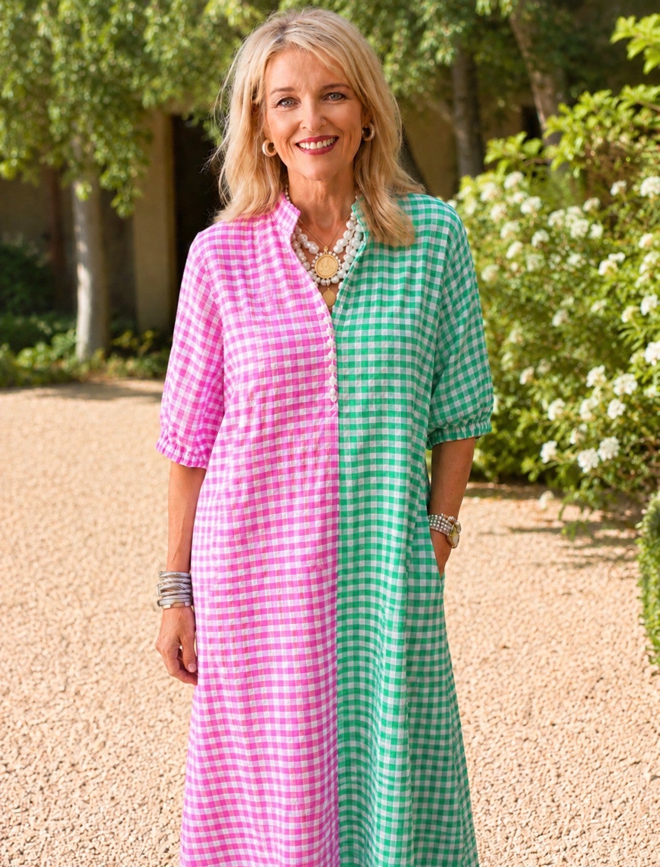Audrey Gingham Dress | Gray Matters Boutique